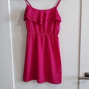 fuchsia dress
